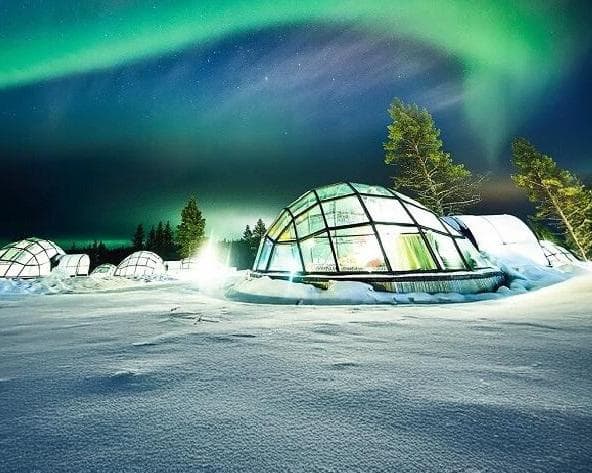 MTPE-10068 AURORA BOREAL & IGLÚ DE CRISTAL