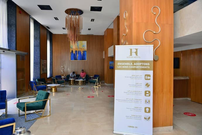 Rihab Hotel, Reception